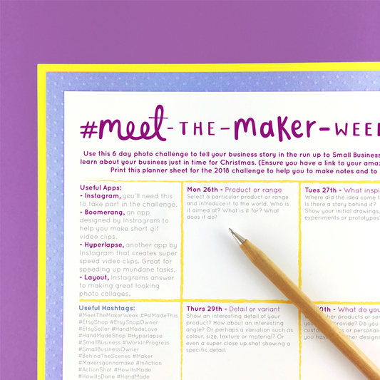 #MeetTheMakerWeek 2018 is Here!
