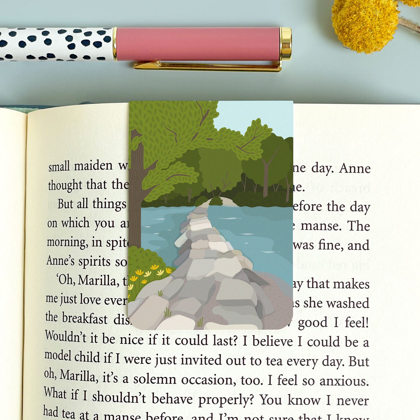 Magnetic Bookmark - Tarr Steps