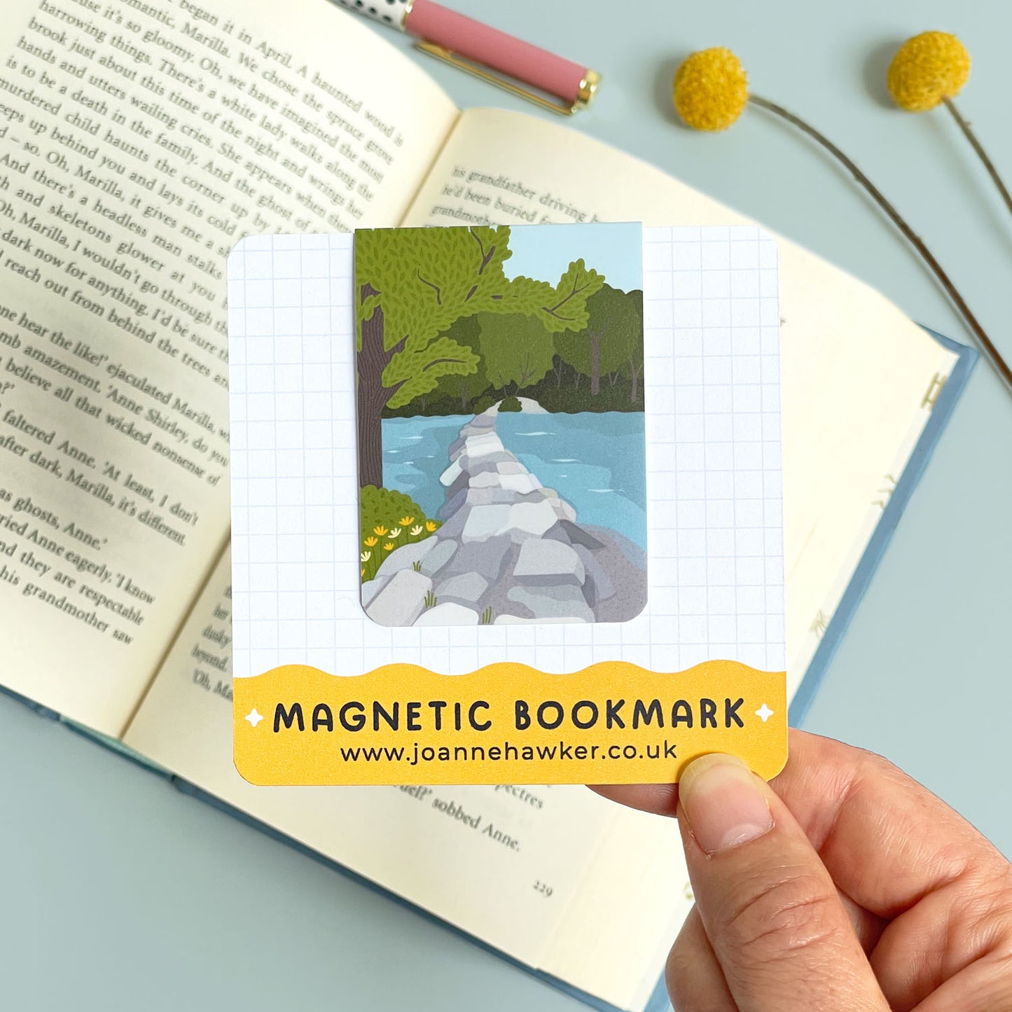 Magnetic Bookmark - Tarr Steps
