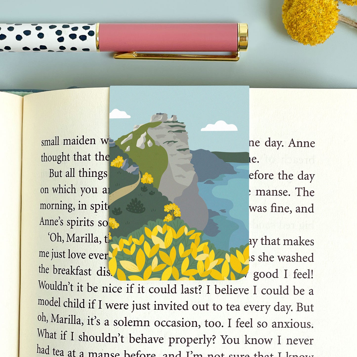 Magnetic Bookmark - Valley of Rocks