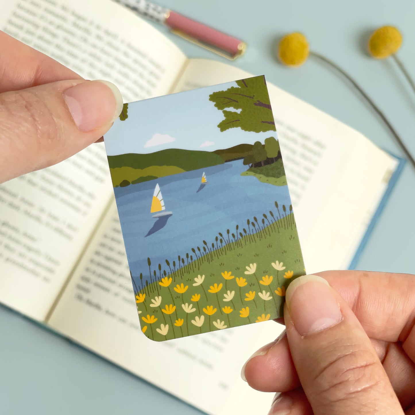 Magnetic Bookmark - Wimbleball Lake