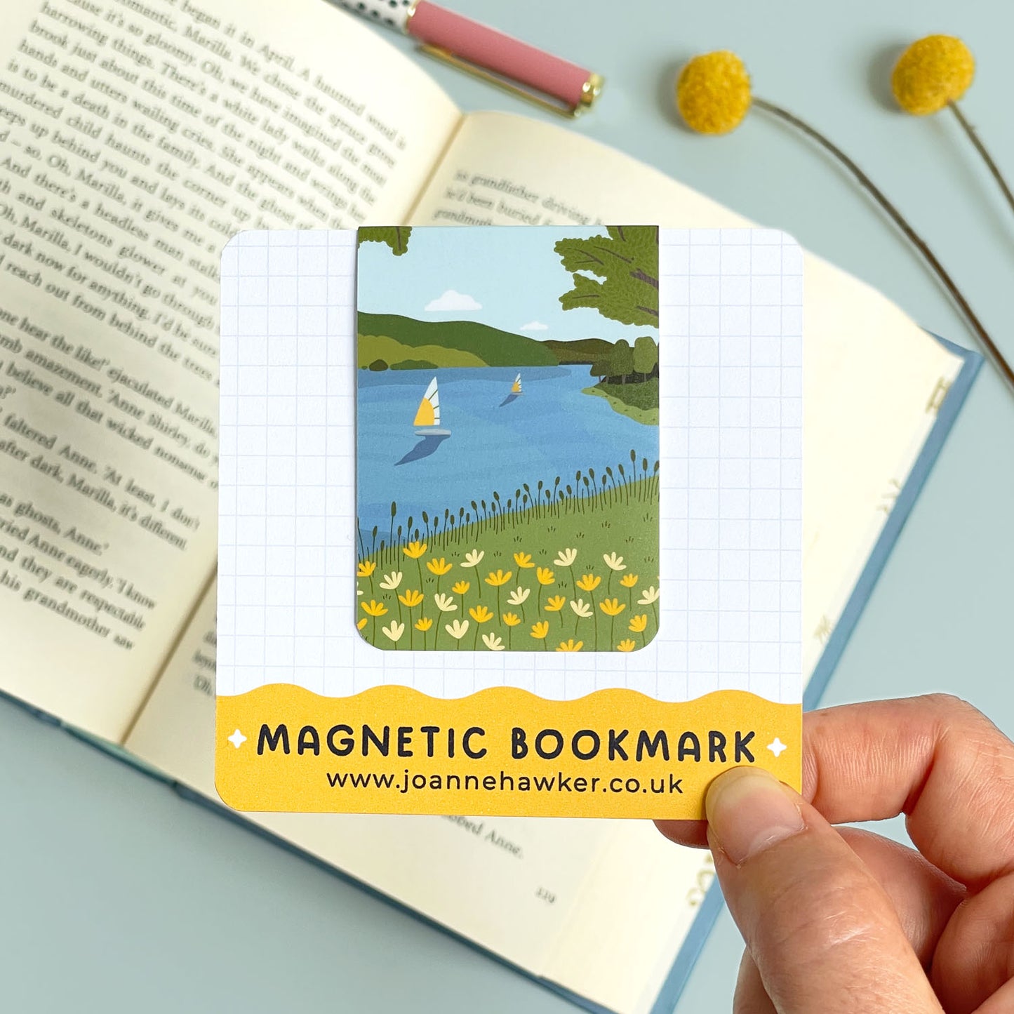 Magnetic Bookmark - Wimbleball Lake