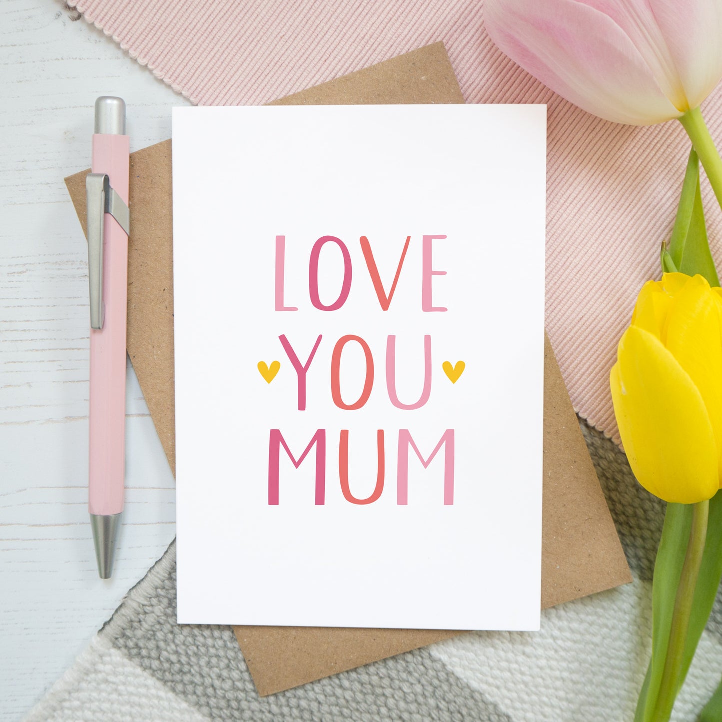 Love You Mum Card