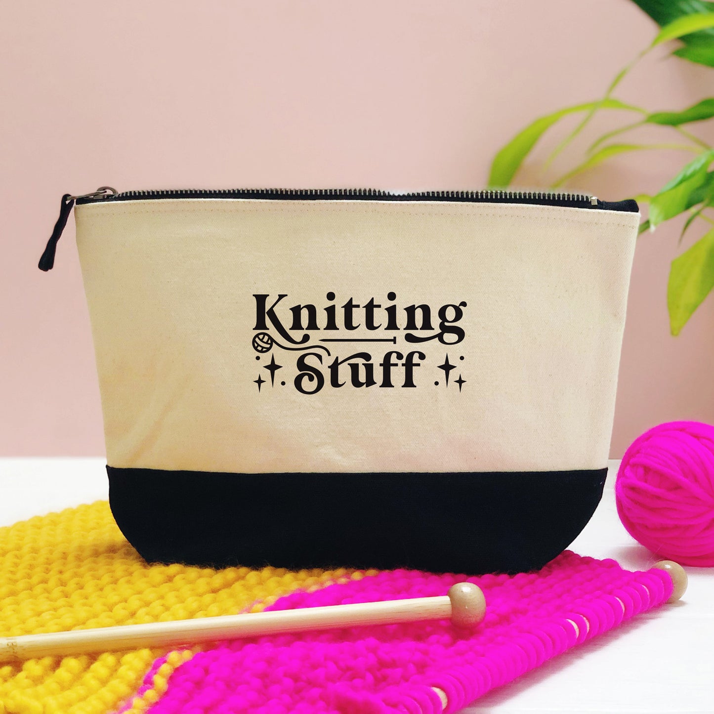 Knitting Stuff Storage Pouch