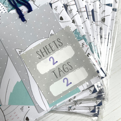 Arctic Fox Gift Wrap - Ex Stock