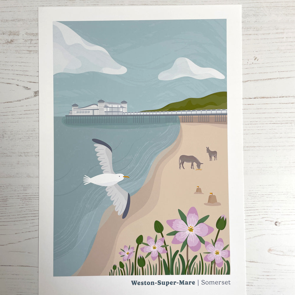 Seconds - Weston-Super-Mare Print