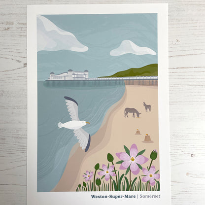 Seconds - Weston-Super-Mare Print
