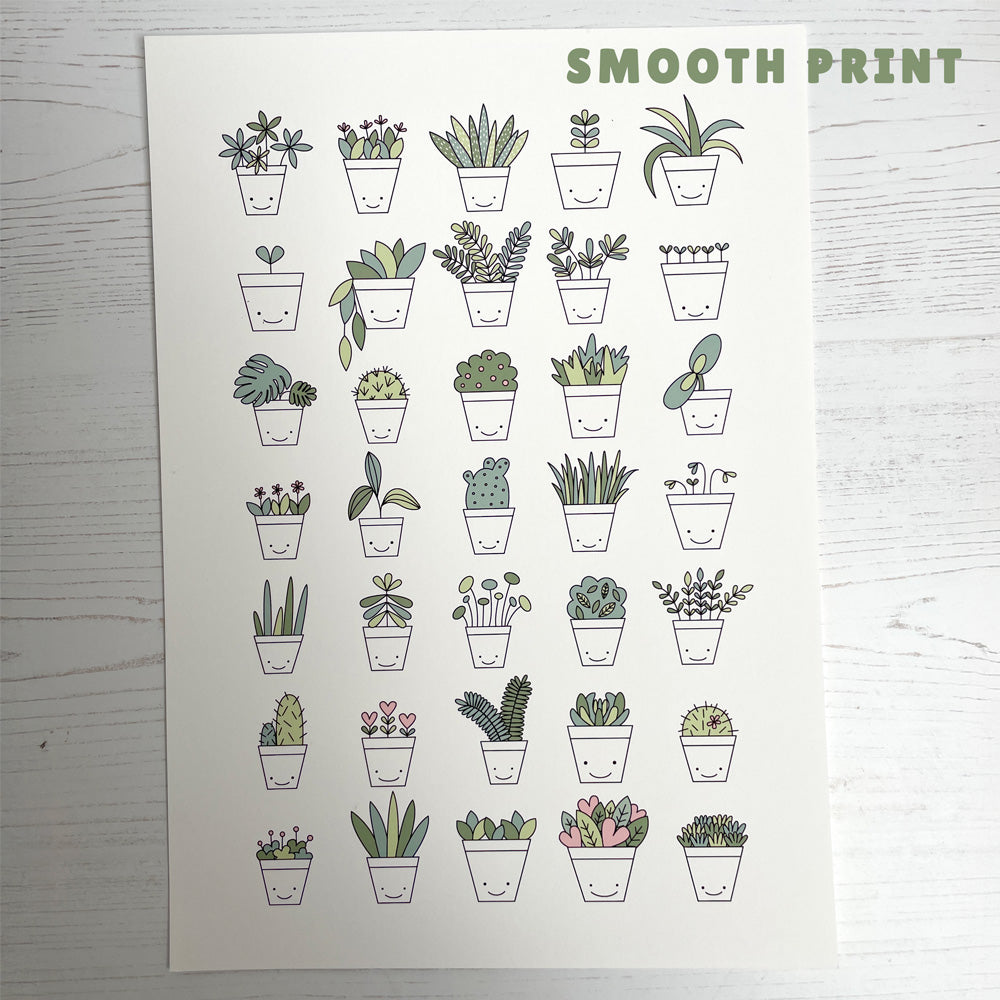 Seconds Plant Prints