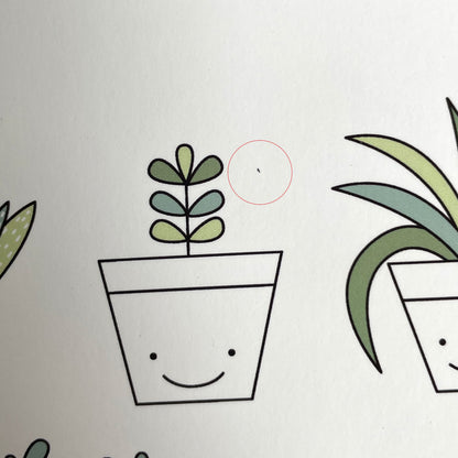 Seconds Plant Prints