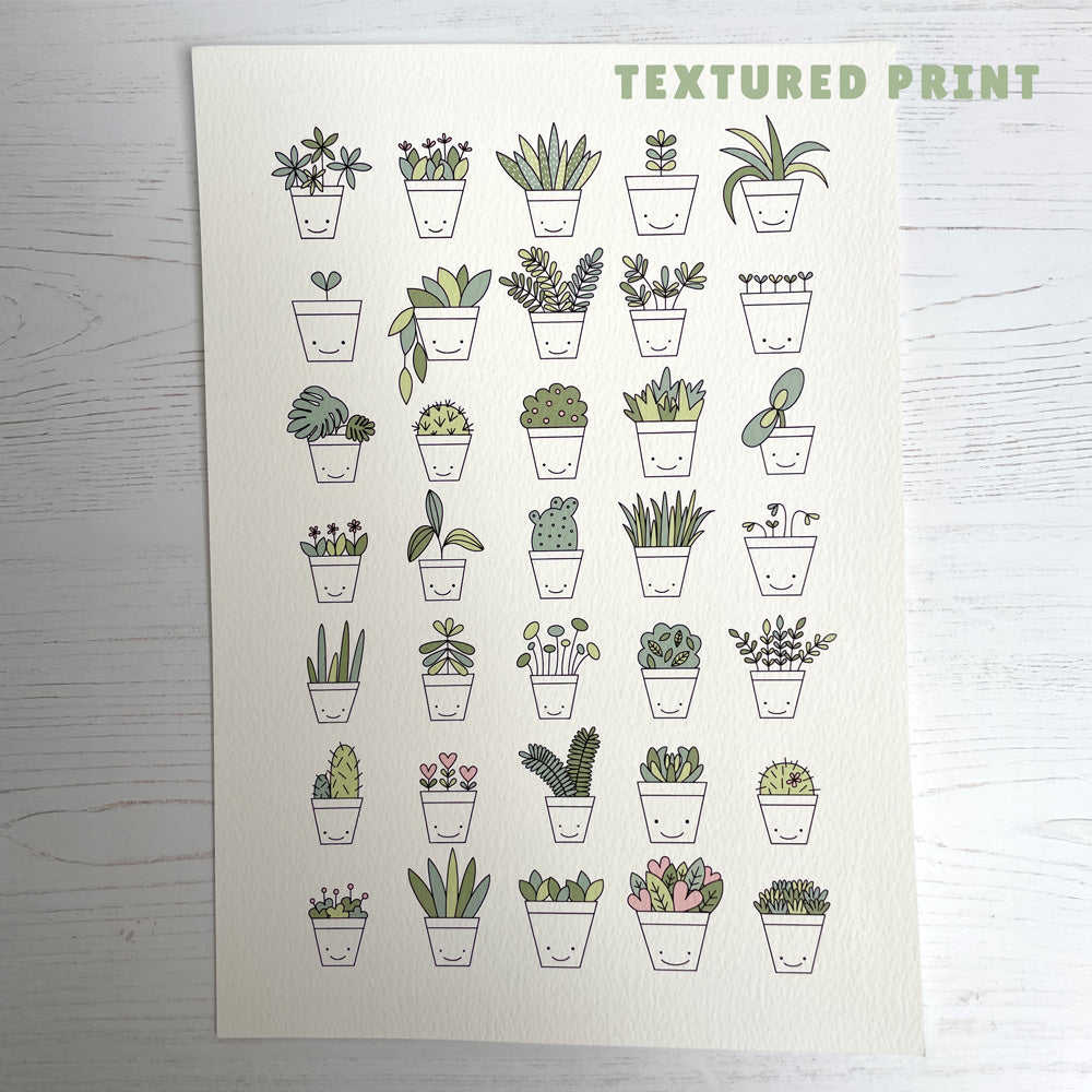 Seconds Plant Prints