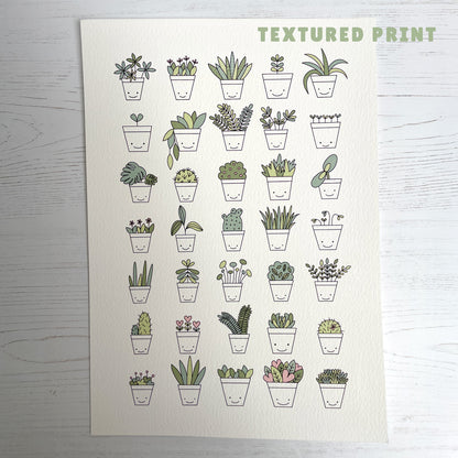 Seconds Plant Prints