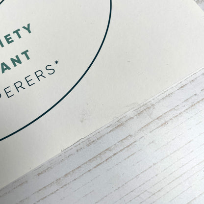 Seconds Plant Prints