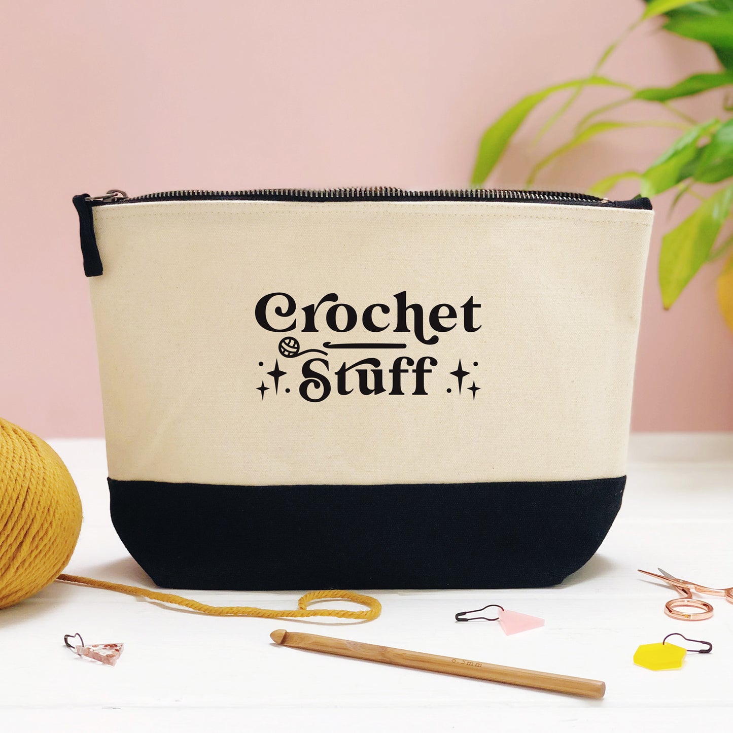 Crochet Stuff Storage Pouch