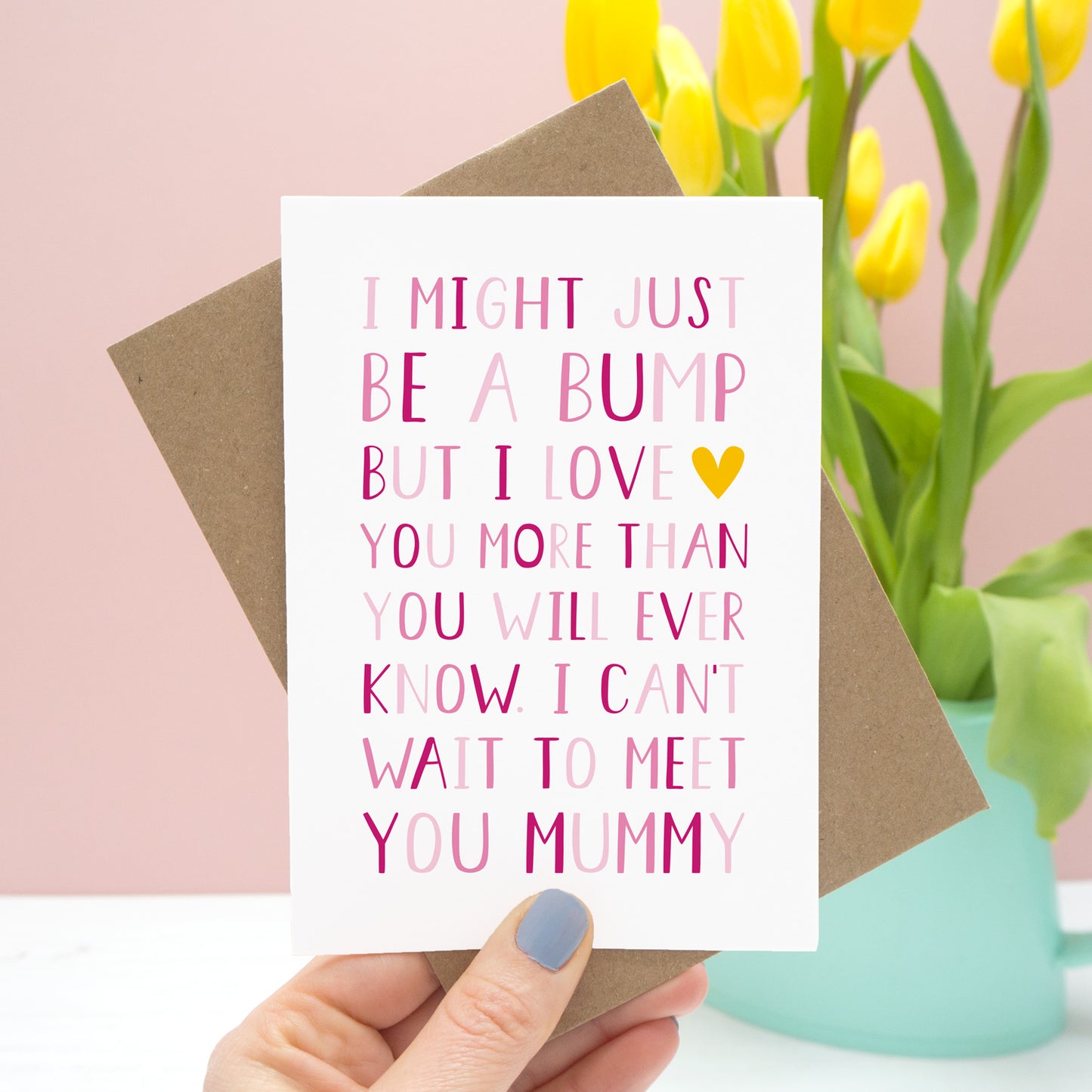 From 'The Bump' Mummy Card