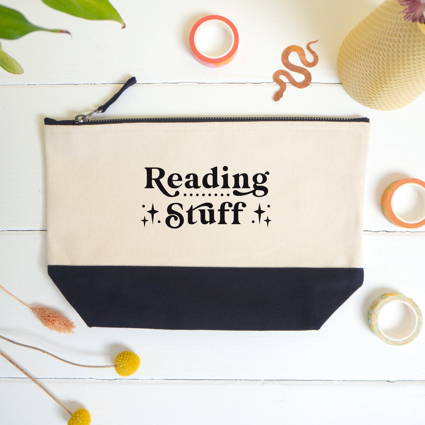 Reading Stuff Storage Pouch