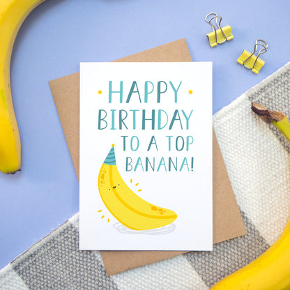 Top Banana Birthday Card