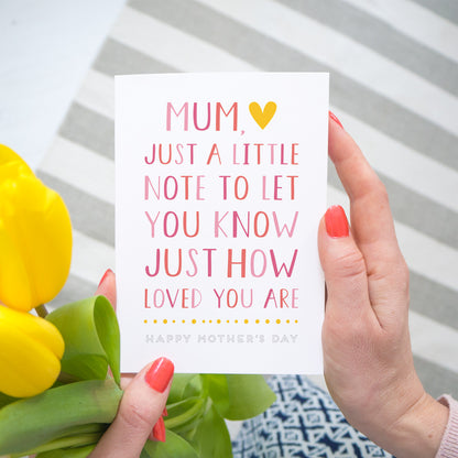 You Are Loved Mother's Day Card