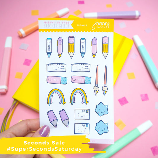 Maker Friends Sticker Sheet