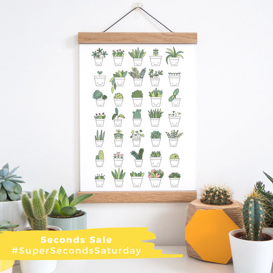 Seconds Plant Prints