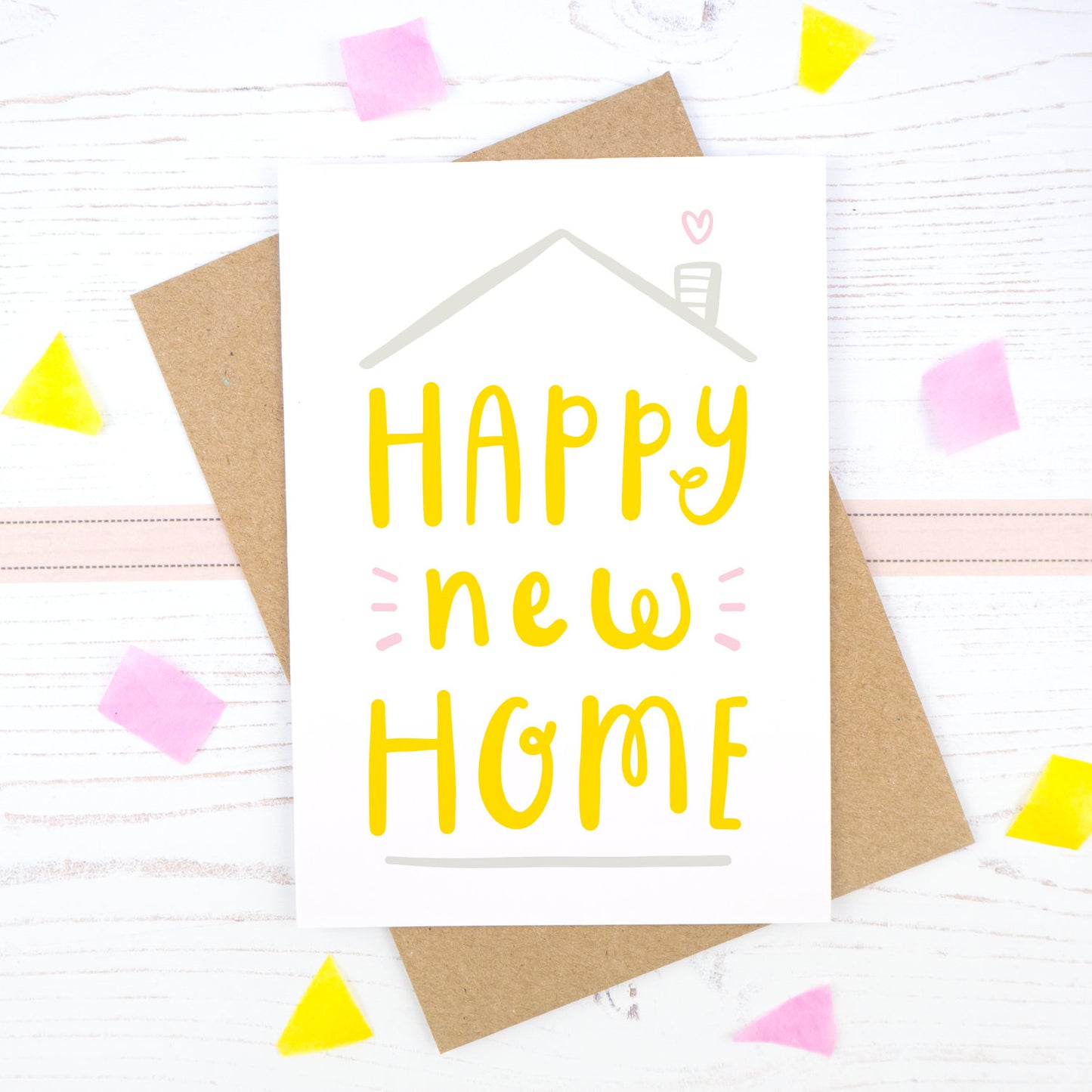 Happy new home card